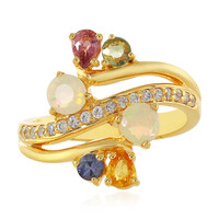 Welo Opal Silver Ring
