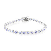 Tanzanite Silver Bracelet