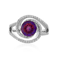 Purple Mystic Topaz Silver Ring