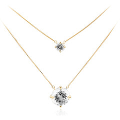 9K Danburite Gold Necklace (de Melo)