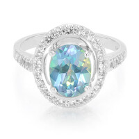 Moonstruck Topaz Silver Ring