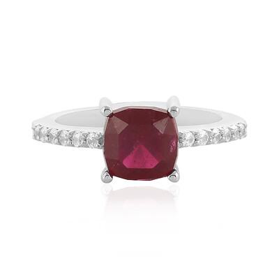 Madagascar Ruby Silver Ring