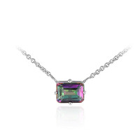 Mystic Quartz Silver Necklace