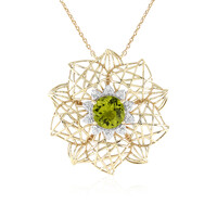 9K Peridot Gold Necklace (Ornaments by de Melo)