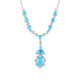 Sleeping Beauty Turquoise Silver Necklace (Faszination Türkis)