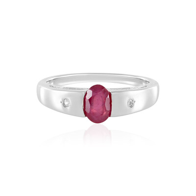Madagascar Ruby Silver Ring