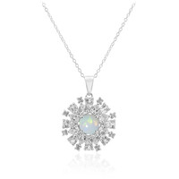 Welo Opal Silver Necklace