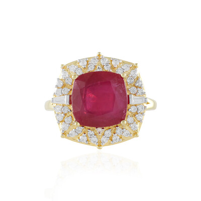 Madagascar Ruby Silver Ring