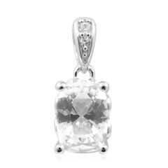 Danburite Silver Pendant