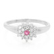 Padparadscha Sapphire Silver Ring