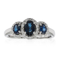14K Ceylon Sapphire Gold Ring (CIRARI)