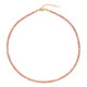 Sunstone Silver Necklace