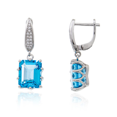 Marambaia Topaz Silver Earrings