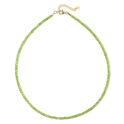 Peridot Silver Necklace