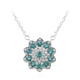 9K AAA Zambian Emerald Gold Necklace (de Melo)