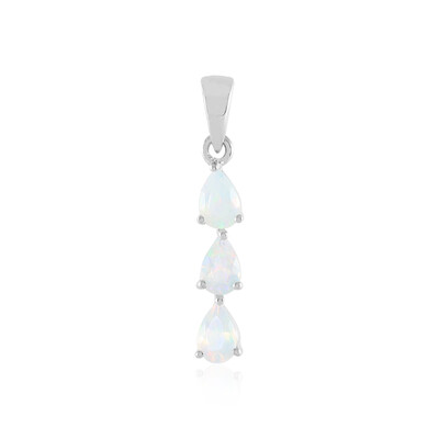 Welo Opal Silver Pendant