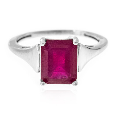 Madagascar Ruby Silver Ring