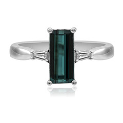 14K Indicolite Gold Ring (AMAYANI)