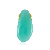 Amazonite Silver Pendant