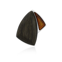 Baltic Amber Silver Pendant