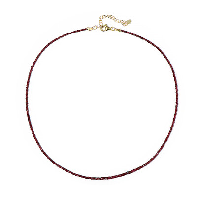 Malawi Ruby Silver Necklace
