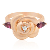 Rhodolite Silver Ring (Remy Rotenier)