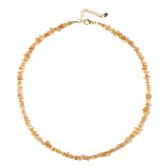 Imperial Topaz Silver Necklace