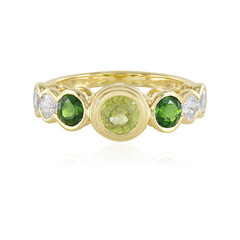 Sphene Silver Ring (Adela Silber)