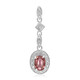 Pink Cuprian Tourmaline Silver Pendant