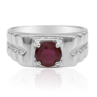 Madagascar Ruby Silver Ring