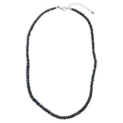 Mezezo Opal Silver Necklace