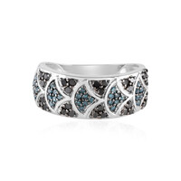 9K Black Diamond Gold Ring (KM by Juwelo)