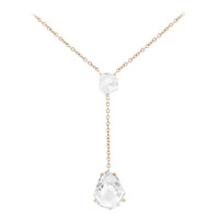 White Quartz Silver Necklace (TPC)