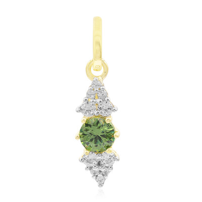 9K Madagascan Demantoid Gold Pendant