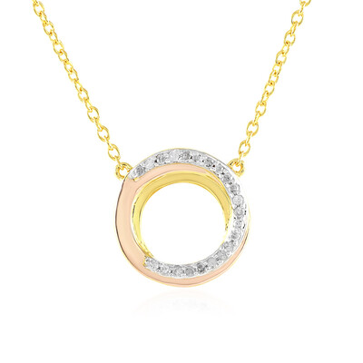 I3 (J) Diamond Silver Necklace