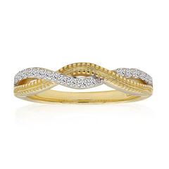 9K SI1 (G) Diamond Gold Ring