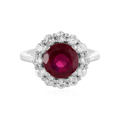 Madagascar Ruby Silver Ring