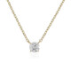 9K IF (G) Diamond Gold Necklace (de Melo)