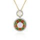 Welo Opal Silver Necklace (Adela Silber)