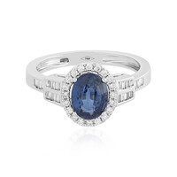 18K Ceylon Sapphire Gold Ring