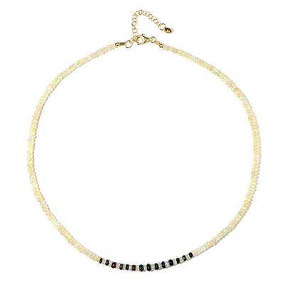Welo Opal Silver Necklace
