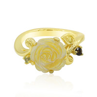 Mother of Pearl Silver Ring