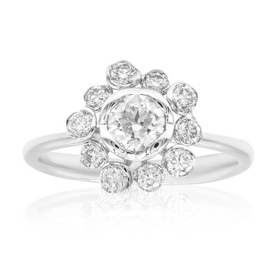 18K VS2 (H) Diamond Gold Ring (CIRARI)