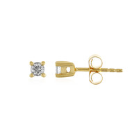 White Topaz Silver Earrings