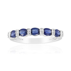 14K Ceylon Blue Sapphire Gold Ring (CIRARI)