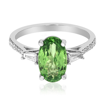 14K AAA Tsavorite Gold Ring (CIRARI)