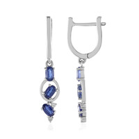 Nepal Kyanite Silver Earrings