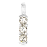 Silver Shiller Sunstone Silver Pendant