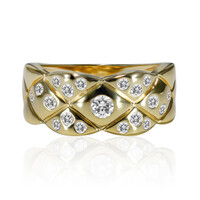 9K SI1 (G) Diamond Gold Ring
