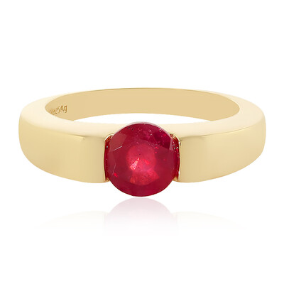 Madagascar Ruby Silver Ring
